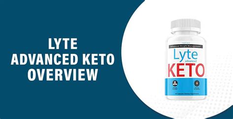 Lyte Advanced Keto Reviews Does It Really Work And Worth The Money