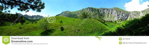 Amazing Meadow And Summit Stock Photo Image Of Field 22713418