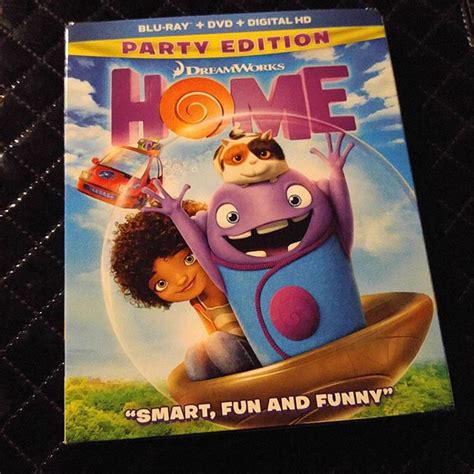 Dreamworks Animation S Home Is Now Available On Dvd And Blu Ray More