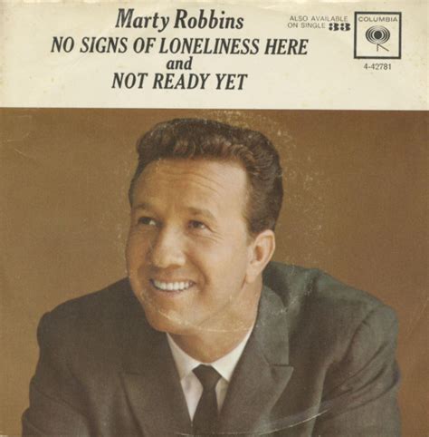 Marty Robbins 7inch: No Signs Of Loneliness Here - Not Ready Yet (7inch ...