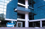 Robert N. Noyce Building at the Intel campus in Santa Clara, California ...