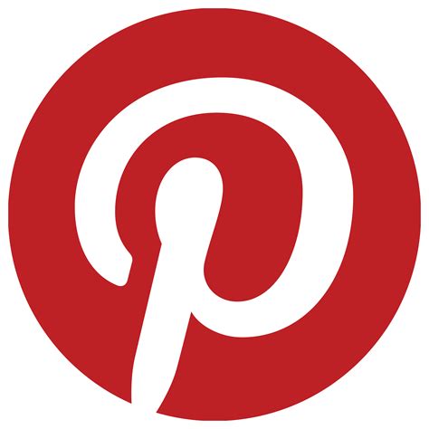 Pinterest Logo Png White