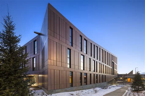 Nations Largest Cross Laminated Timber Academic Building Is An Icon Of