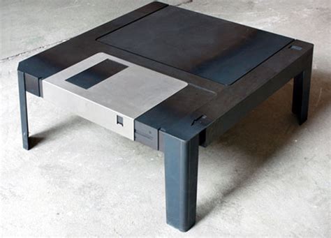 Floppy Disk Drive Coffee Table Funny Bizarre Amazing