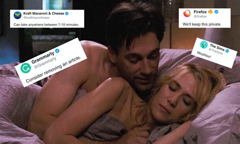 Companies Are Tweeting Things You Can Say During Sex And Also Say To