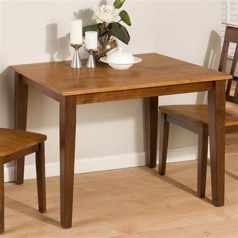 Beautiful square farmhouse table from james+james. Small Rectangular Kitchen Table - HomesFeed