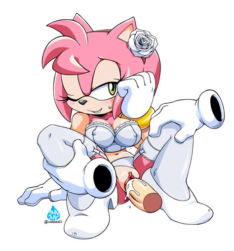 Rule 34 Amy Rose Clitoris Clothing Coolblue Disembodied Hands Erect Clitoris Erect Nipples