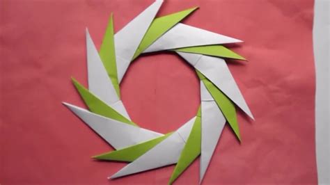 How To Make A Paper Transforming Ninja Star Origami Craft For Kids