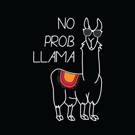 No Prob Llama By Going4ward Redbubble