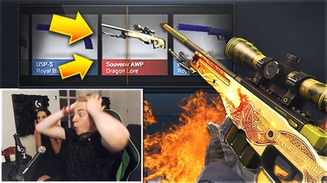 Sparkles Souvenir Awp Dragon Lore Unboxing Cs Go Souvenir Awp Dragon