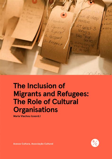 The Inclusion Of Migrants And Refugees The Role Of Cultural