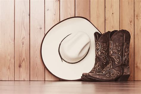 Line Dance Boots And Hat Stock Photo Download Image Now Istock