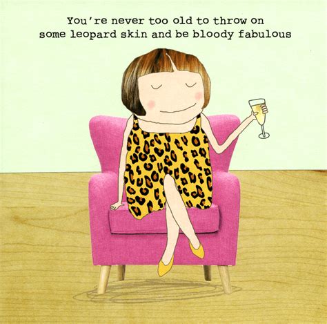Funny Cards Leopard Skin And Be Fabulous Birthday Cards For Her