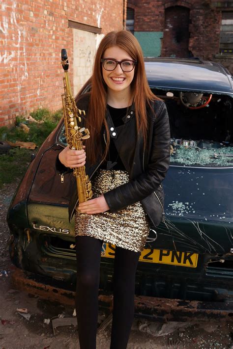 Jess Gillam Award Winning Saxophonist Ulverston Cumbria Uk