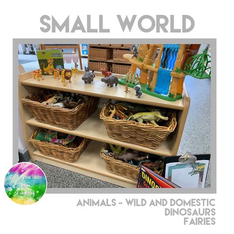 Small World Provision Area Early Years Classroom Baby