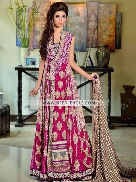 Angrakha Bridal Dress Wedding Sharara Suits By Rani Emaan Angrakha Style Dresses Pakistani