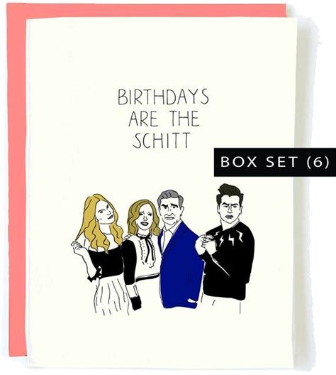 Whether you're marking a milestone, such as baby's first birthday, an 18th, 21st, or 50th, or just celebrating a friend turning another year older, we've thousands of funny, rude, and. Schitts Creek Birthday Card Pack Funny Birthday Card for ...