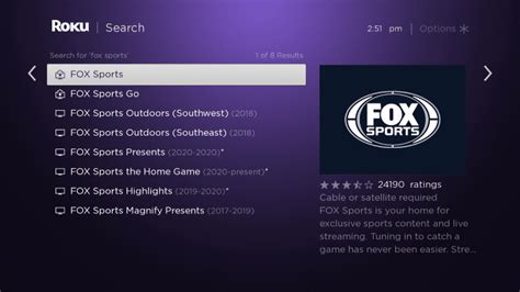 Roku provides the simplest way to stream entertainment to your tv. How To Install FOX Sports App on Firestick and Roku for ...