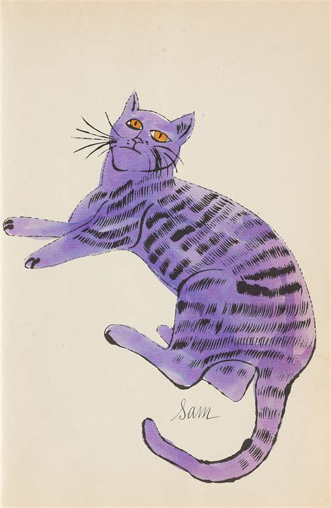 Design Is Fine History Is Mine — Andy Warhol 25 Cats Named Sam And