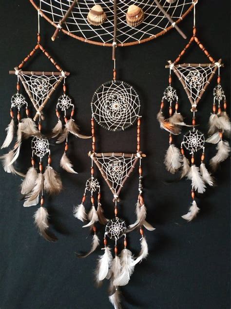 Huge Natural Dream Catcher Perfect Decoration For Every Home Etsy