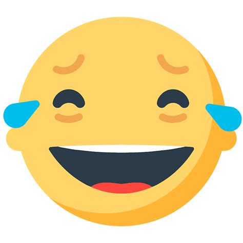 Face With Tears Of Joy Emoji Laughter Crying Sticker Emoji Png Pngwave
