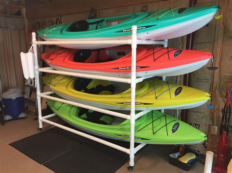 How To Make An Outdoor Kayak Storage Rack Artofit