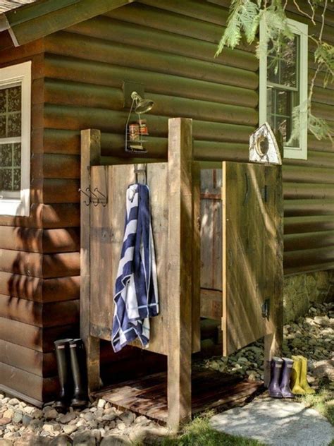 Easy And Cheap Outdoor Garden D Cor Ideas Outdoor Shower Enclosure