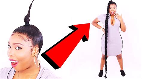 A sultan of the afar kingdom, used cow fat to. Jumbo Braid Ponytail To The Floor - https ...