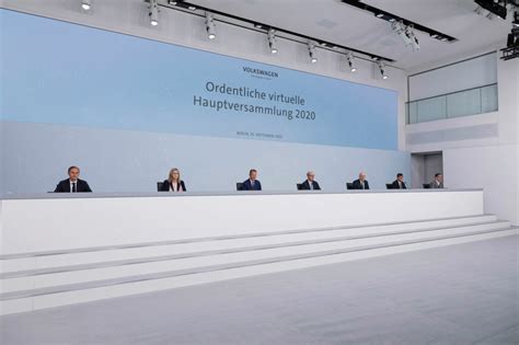 Volkswagen Aktion Re Entlasten Vorstand Und Aufsichtsrat Und Stimmen