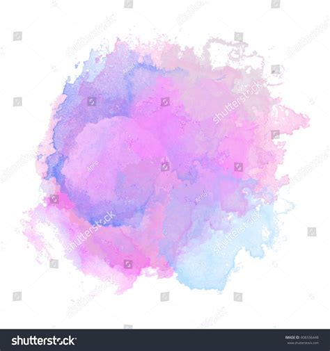 √ Purple Watercolor Splatter
