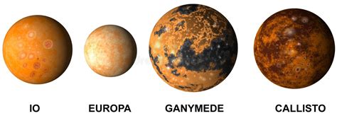 Aktuell ist es wieder so. Planet Jupiter s moons stock illustration. Illustration of ...