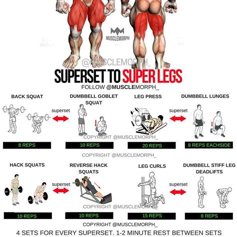 want super legs try this superset quads and hamstrings workoutlike it save it and follow m
