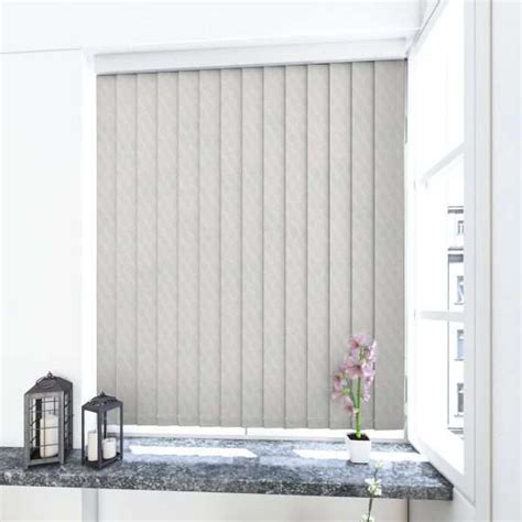 Nyla White Vertical Blind Made To Measure Window Blinds Direct