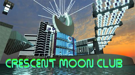 Crescent Moon Club Ultraskyscraper Minecraft Map