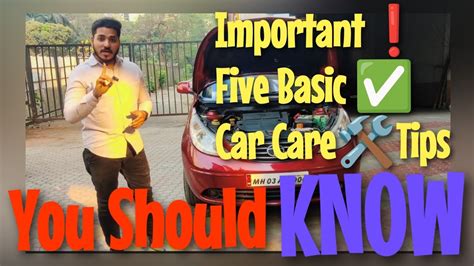Car Maintenance Tips💡u Should Know🤯 Watch🧐these 5 Basic Car Care Tips