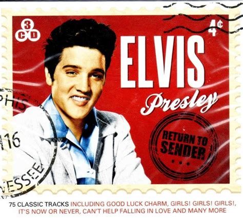 Elvis Presley Return To Sender 2012 Cd Discogs