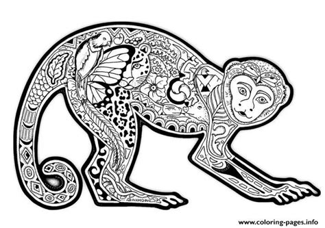 Get This Free Difficult Animals Coloring Pages For Grown Ups Kjwp87