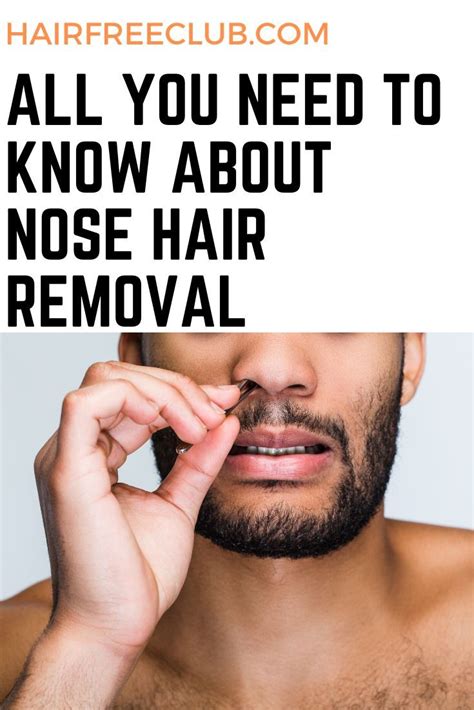 how to get rid of nose hair male brittaney donnell
