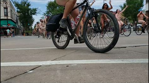 World Naked Bike Ride Returns To Madison YouTube