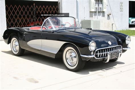 1957 Corvette Convertible Numbers Matching 283 245hp Daul Quad 4
