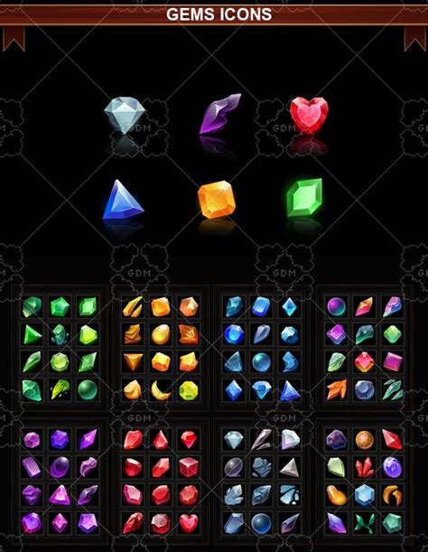 Gems Icons Gamedev Market Crystal Drawing How To Draw Hands Icon