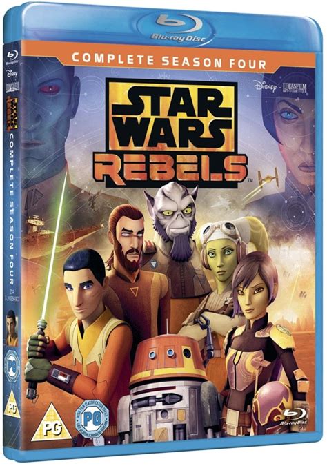 Star Wars Rebels Complete Season Four Blu Ray Free Shipping Over £20 Hmv Store