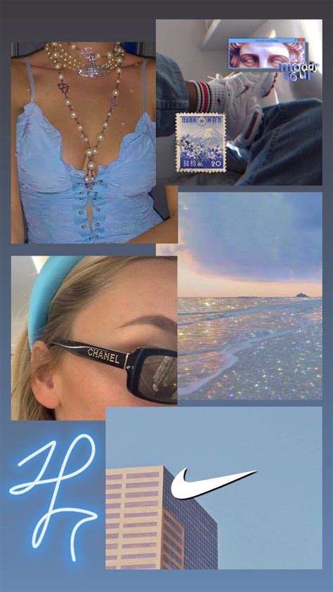 Aesthetics 2020 thrifted lookbook (vsco girl, baddie, egirl, vintage, soft girl, classy) find.how to be: Baddie Aesthetic Blue Wallpapers - Wallpaper Cave