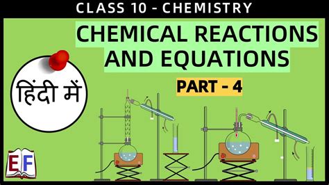 Types Of Reactions Chemical Reactions And Equations हिंदी में 4