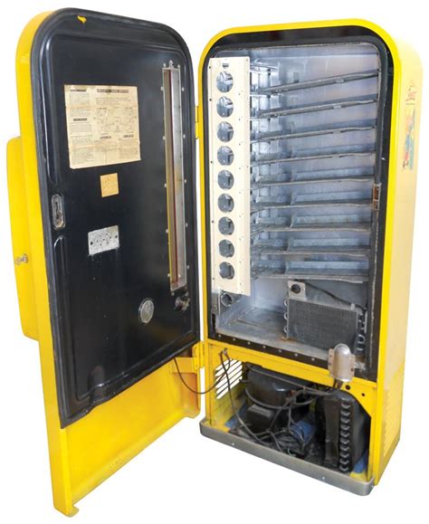 Starting a vending machine business doesn't require nearly as much startup capital as most other. Royal Crown Cola vending machine, VMC-81D, 10 Cent, works ...