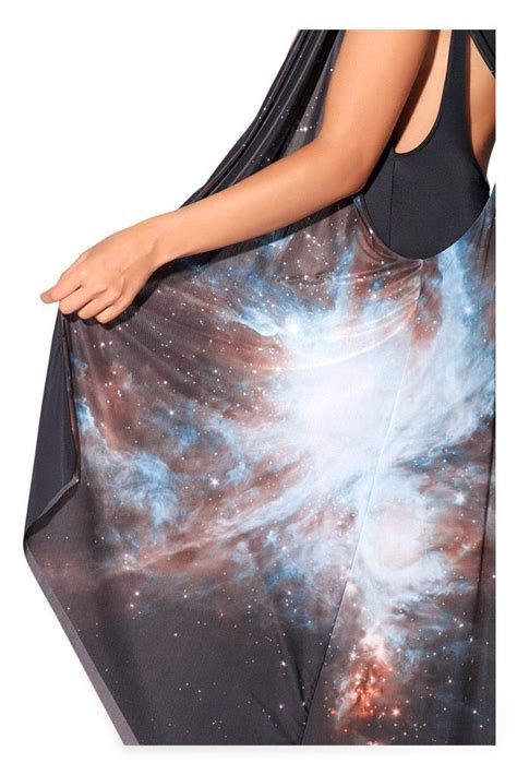 Galaxy Black Hooded Cape Black Milk Clothing Cape Designs Hooded Cape