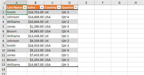 Table Styles In Excel In Simple Steps