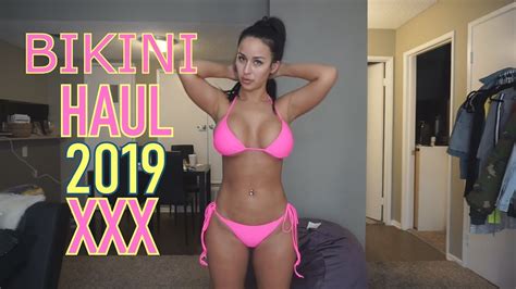 Best Bikini Try On Haul At Home 2019 30 😍 Pretty And Sexy Girl Youtube