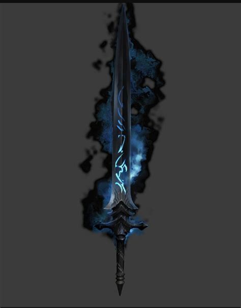 Void Sword A Very Powerful Sword With A Power Of Blue Fire Konakoa