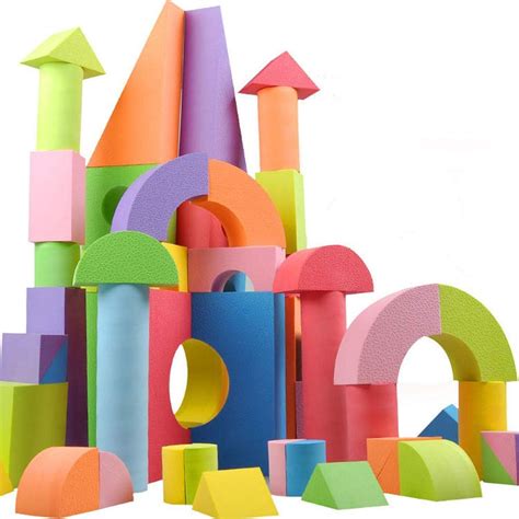 Giant Foam Block Childrens Educational Toys Ideal Building Blocks